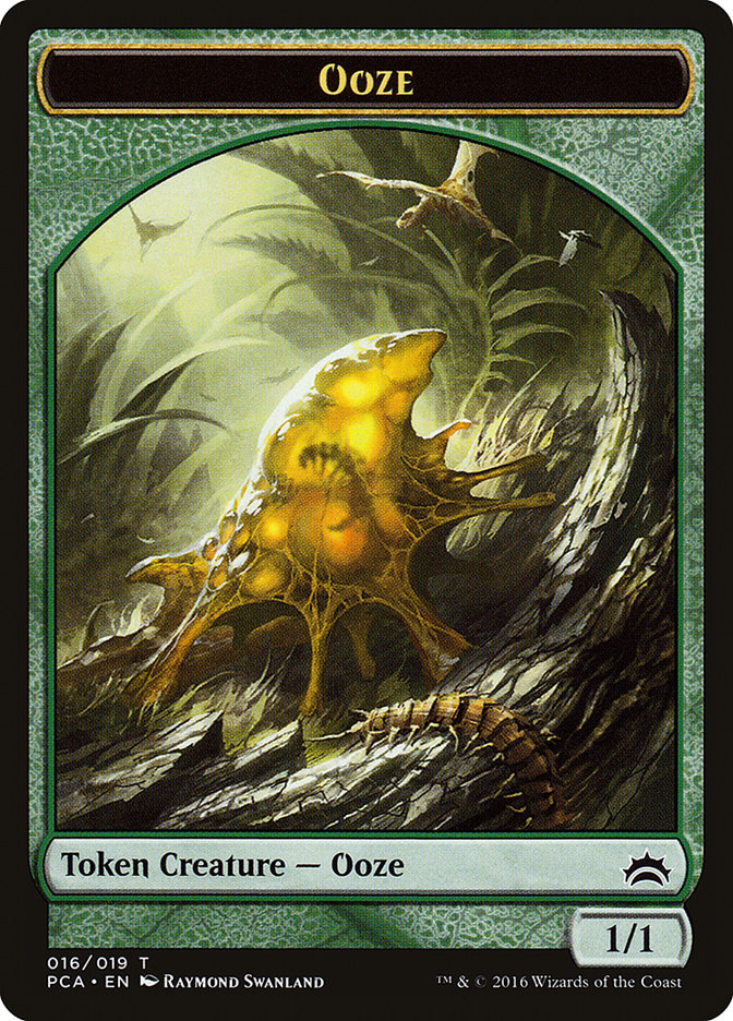 Plant // Ooze (016) Double-Sided Token [Planechase Anthology Tokens] | Galaxy Games LLC