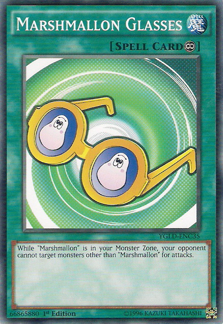 Marshmallon Glasses [YGLD-ENC35] Common | Galaxy Games LLC