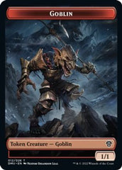 Zombie Knight // Goblin Double-Sided Token [Dominaria United Commander Tokens] | Galaxy Games LLC