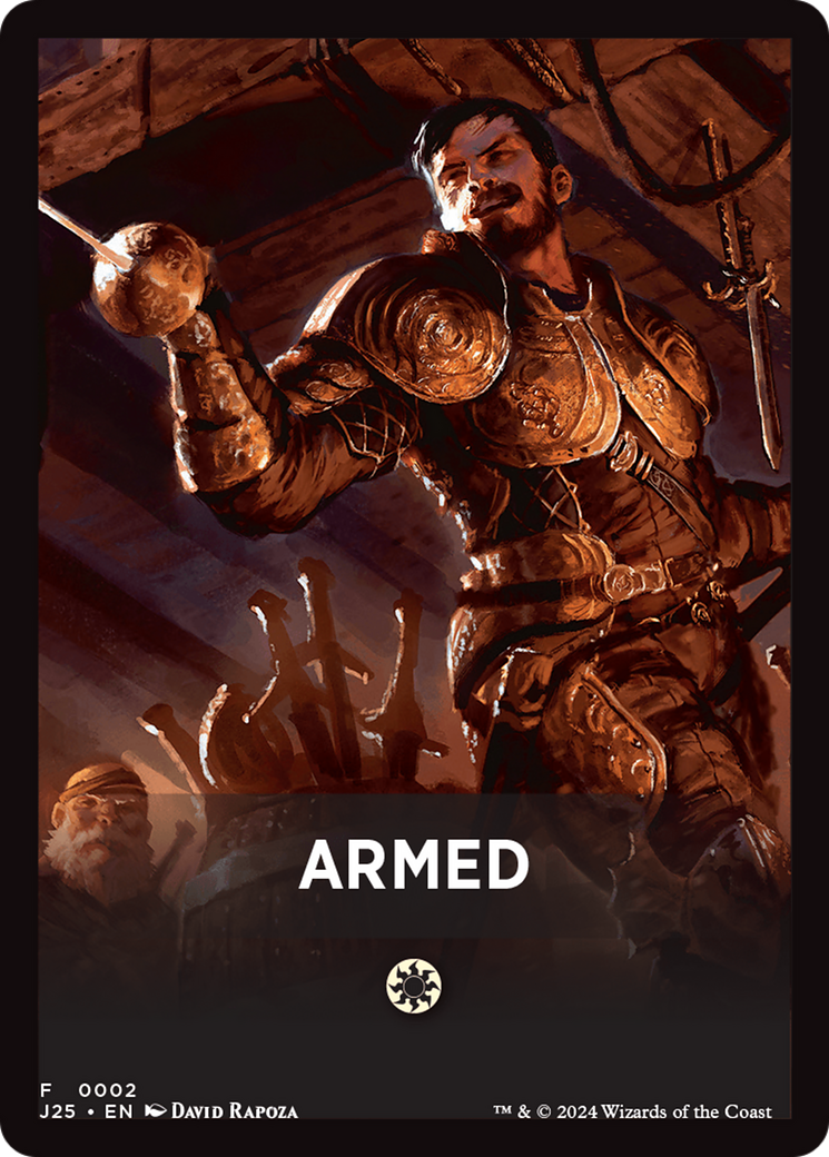 Armed Theme Card [Foundations Jumpstart Front Cards] | Galaxy Games LLC