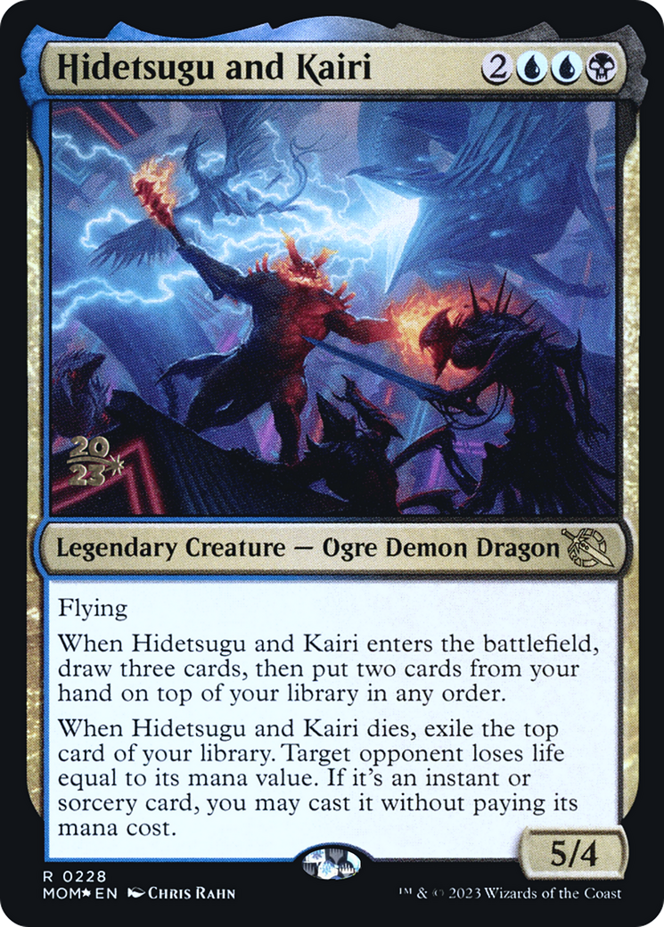 Hidetsugu and Kairi [March of the Machine Prerelease Promos] | Galaxy Games LLC