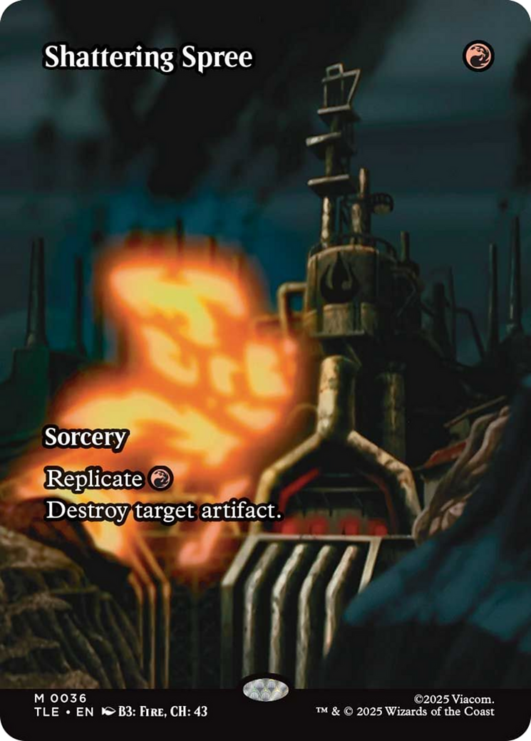 Shattering Spree (Borderless) [Avatar: The Last Airbender: Eternal-Legal] | Galaxy Games LLC