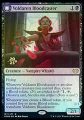 Voldaren Bloodcaster // Bloodbat Summoner [Innistrad: Crimson Vow Prerelease Promos] | Galaxy Games LLC