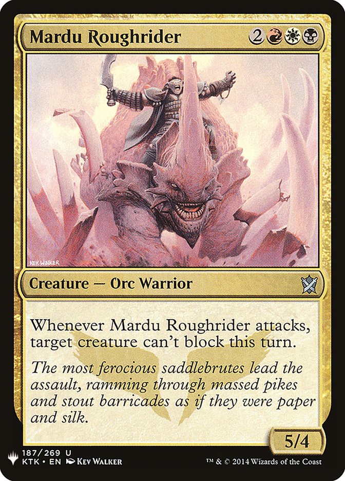 Mardu Roughrider [Mystery Booster] | Galaxy Games LLC