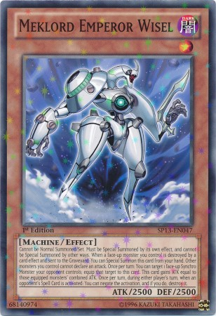 Meklord Emperor Wisel [SP13-EN047] Starfoil Rare | Galaxy Games LLC
