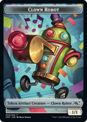 Clown Robot (003) // Storm Crow Double-Sided Token [Unfinity Tokens] | Galaxy Games LLC