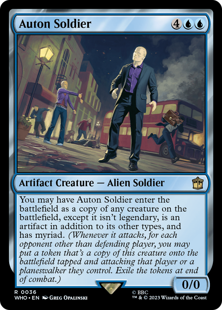 Auton Soldier [Doctor Who] | Galaxy Games LLC