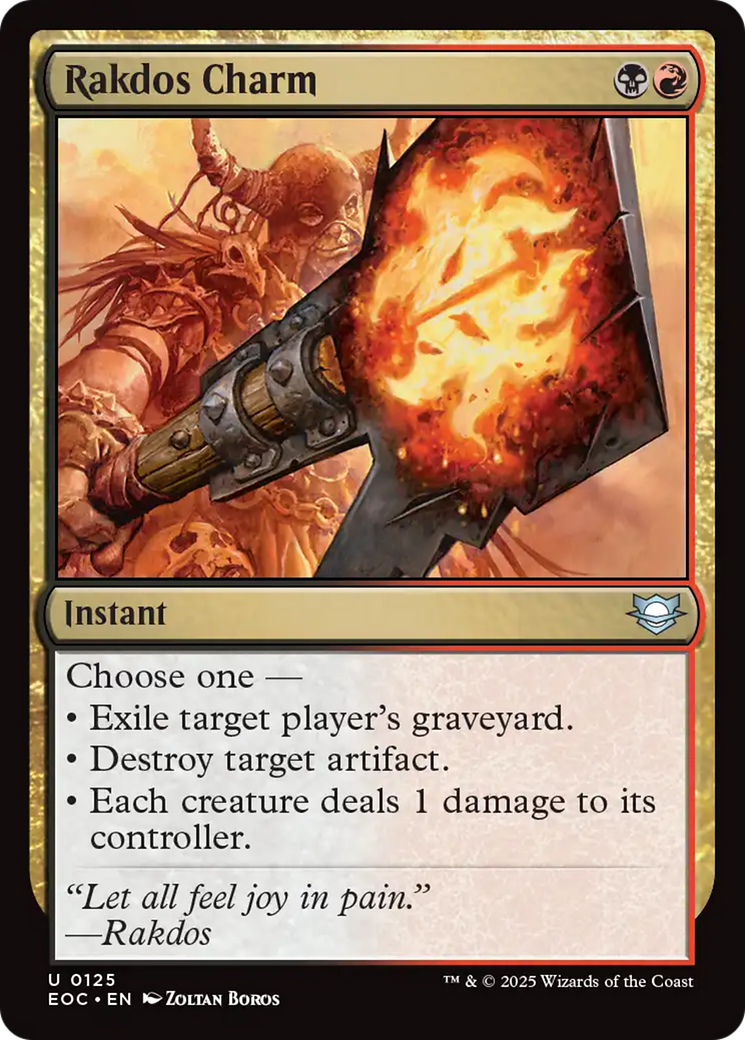 Rakdos Charm [Edge of Eternities Commander] | Galaxy Games LLC