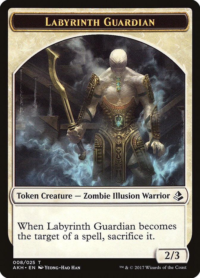 Labyrinth Guardian // Insect Double-Sided Token [Amonkhet Tokens] | Galaxy Games LLC