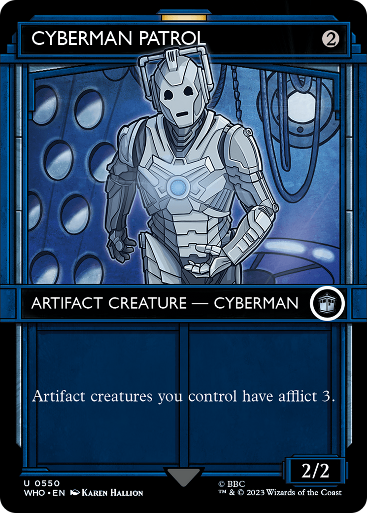 Cyberman Patrol (Showcase) [Doctor Who] | Galaxy Games LLC