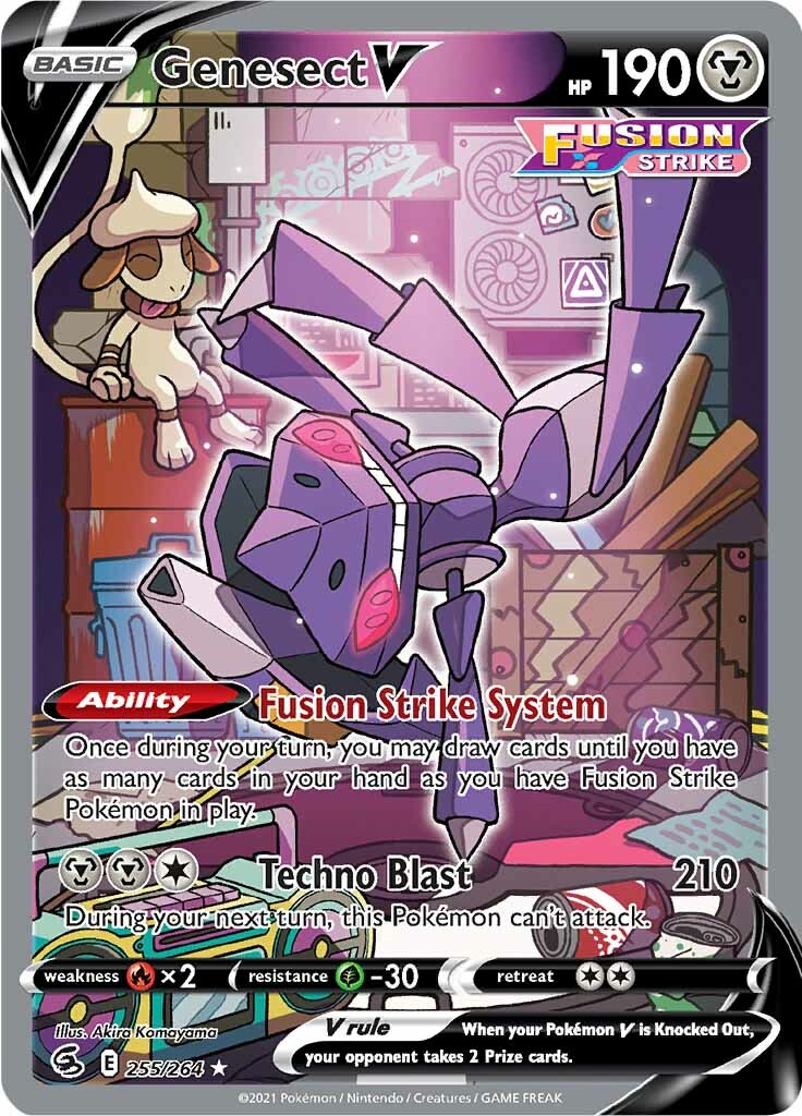 Genesect V (255/264) [Sword & Shield: Fusion Strike] | Galaxy Games LLC