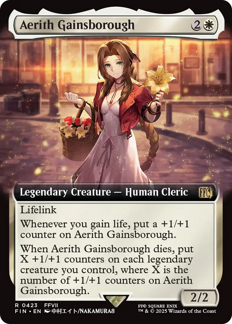 Aerith Gainsborough (Extended Art) [FINAL FANTASY] | Galaxy Games LLC