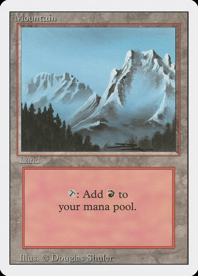 Mountain (Snow Top / Highest Point on Right) [Revised Edition] | Galaxy Games LLC