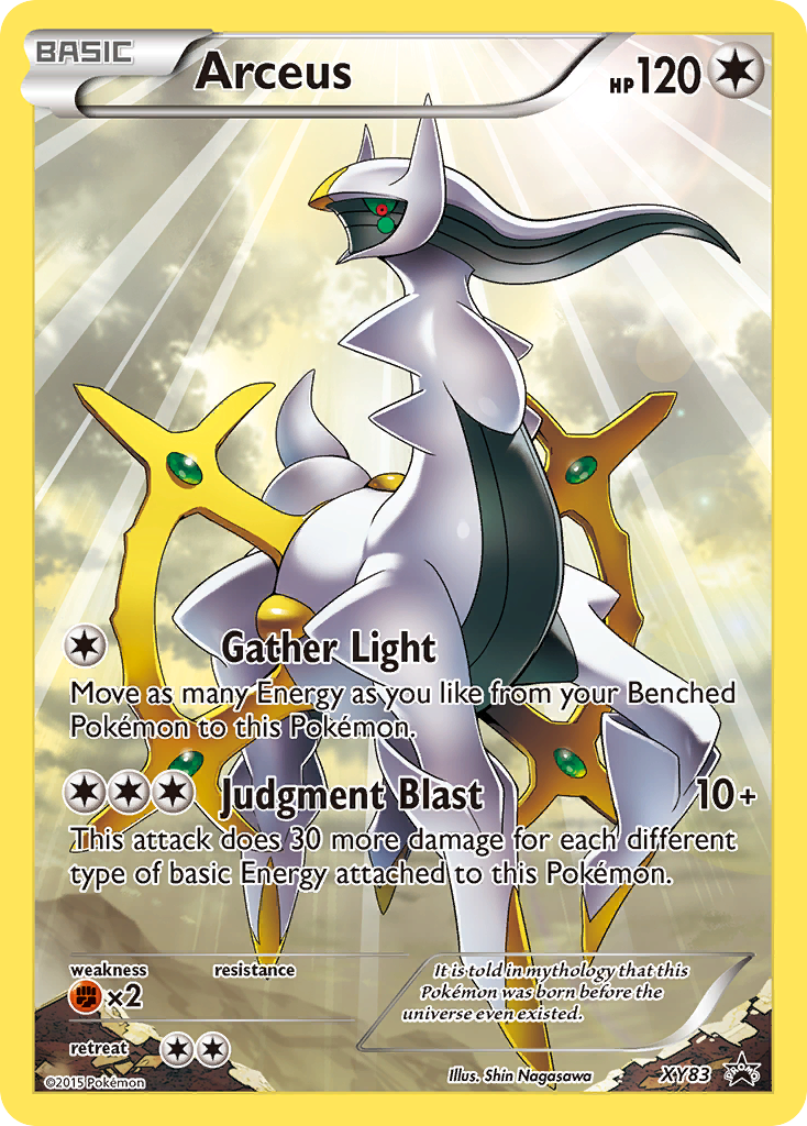 Arceus (XY83) [XY: Black Star Promos] | Galaxy Games LLC