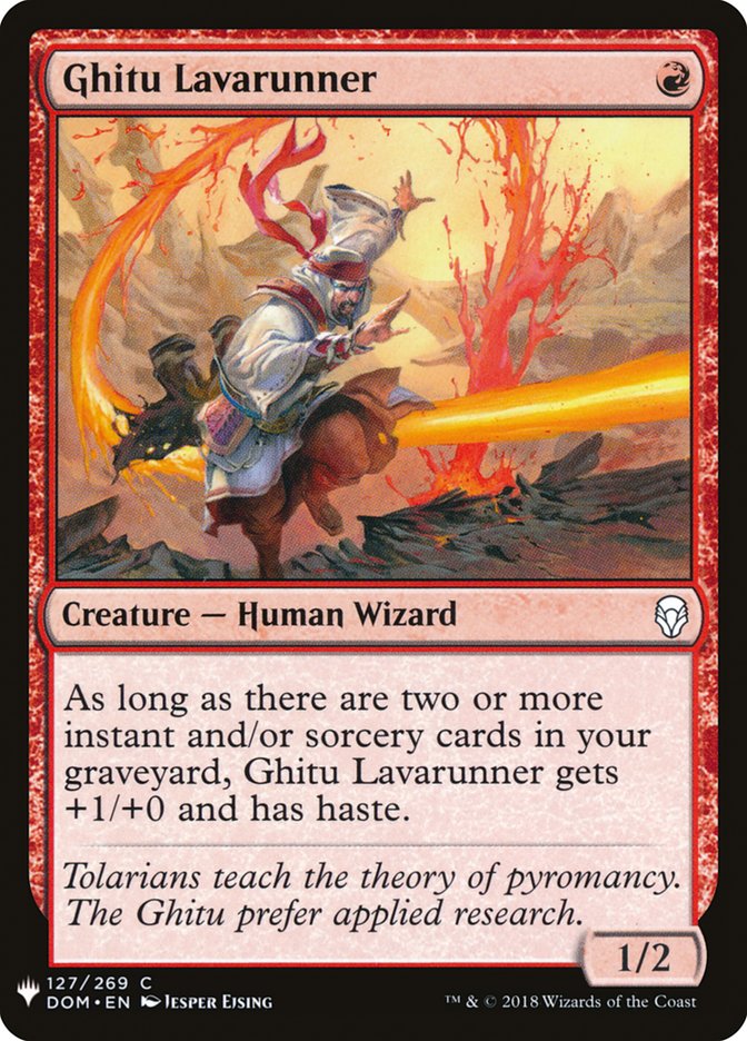 Ghitu Lavarunner [Mystery Booster] | Galaxy Games LLC