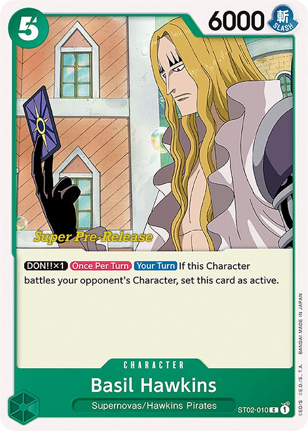 Basil Hawkins [Super Pre-Release Starter Deck: Worst Generation] | Galaxy Games LLC