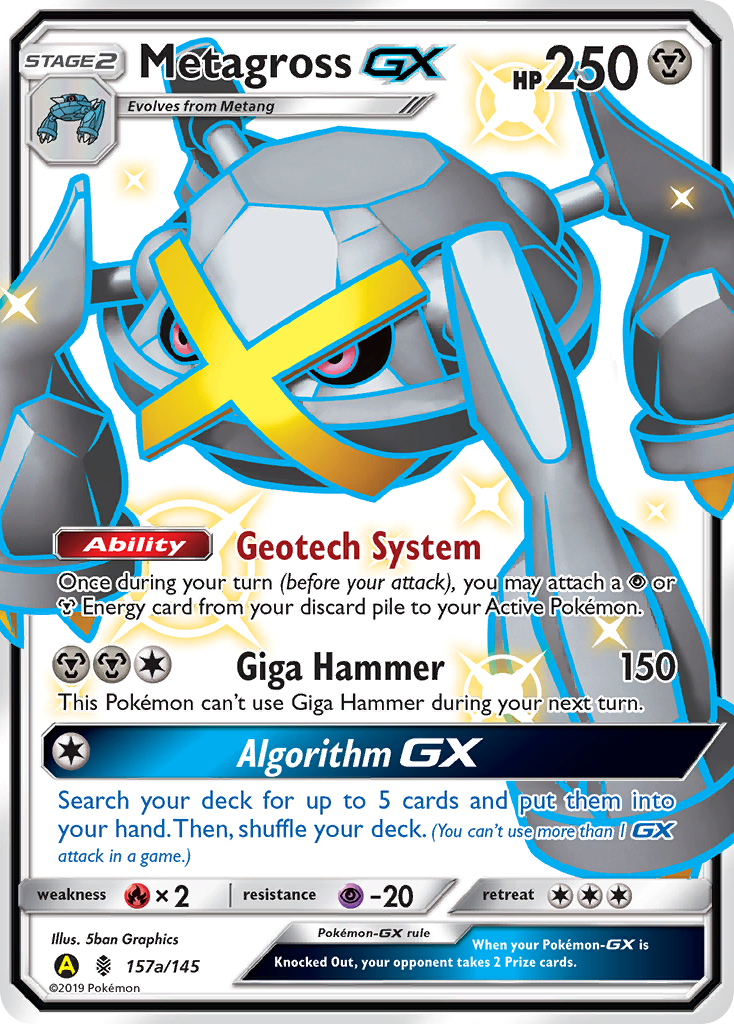 Metagross GX (157a/145) [Alternate Art Promos] | Galaxy Games LLC