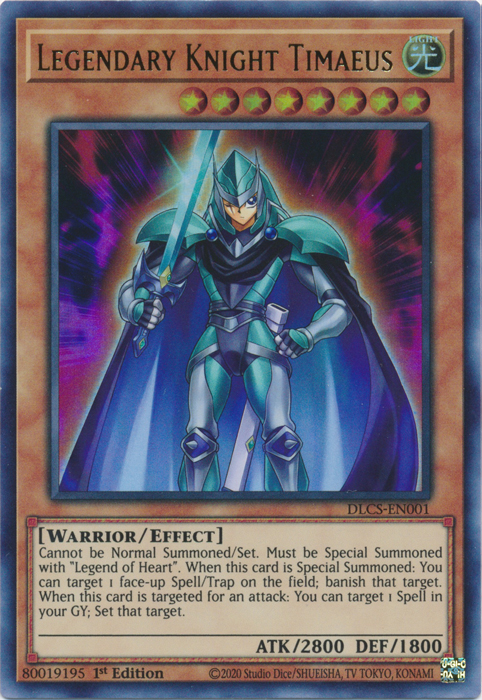 Legendary Knight Timaeus [DLCS-EN001] Ultra Rare | Galaxy Games LLC