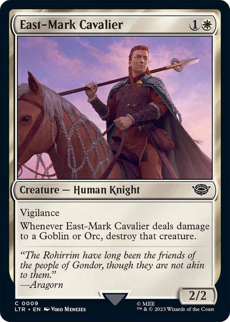 East-Mark Cavalier [The Lord of the Rings: Tales of Middle-Earth] | Galaxy Games LLC