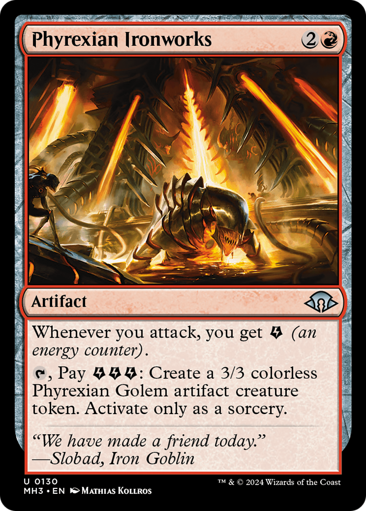 Phyrexian Ironworks [Modern Horizons 3] | Galaxy Games LLC