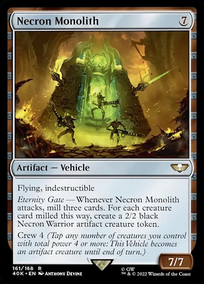 Necron Monolith (Surge Foil) [Warhammer 40,000] | Galaxy Games LLC