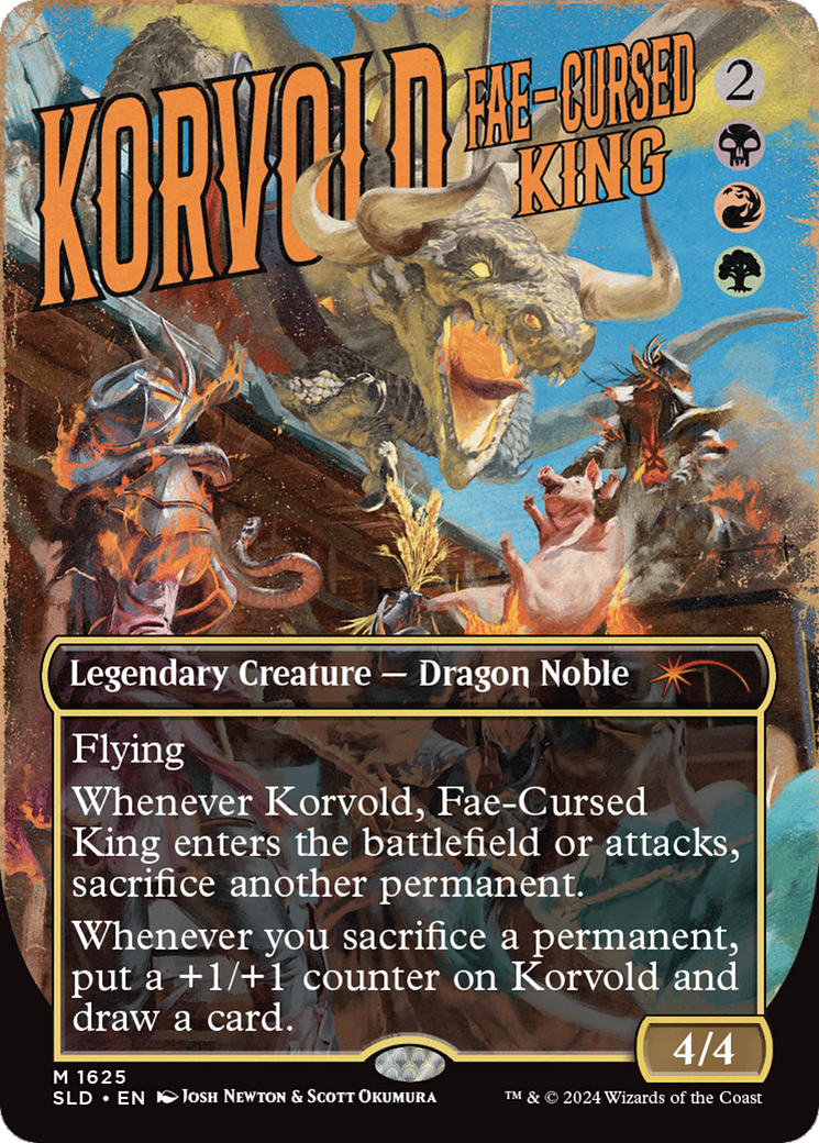 Korvold, Fae-Cursed King [Secret Lair Drop Series] | Galaxy Games LLC