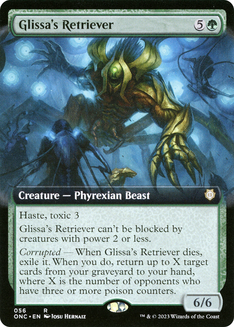 Glissa's Retriever (Extended Art) [Phyrexia: All Will Be One Commander] | Galaxy Games LLC