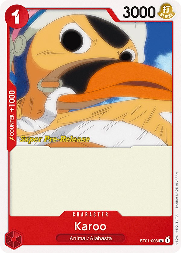 Karoo [Super Pre-Release Starter Deck: Straw Hat Crew] | Galaxy Games LLC