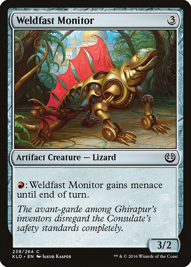 Weldfast Monitor [Kaladesh] | Galaxy Games LLC