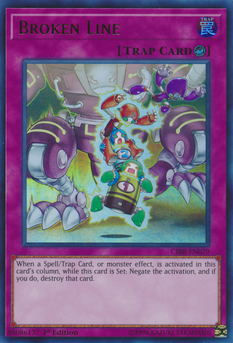 Broken Line [CIBR-EN079] Ultra Rare | Galaxy Games LLC
