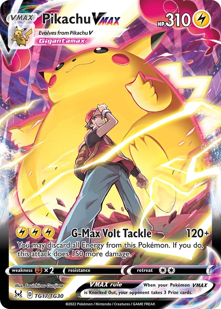 Pikachu VMAX (TG17/TG30) [Sword & Shield: Lost Origin] | Galaxy Games LLC