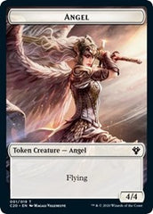 Angel // Elemental (010) Double-Sided Token [Commander 2020 Tokens] | Galaxy Games LLC