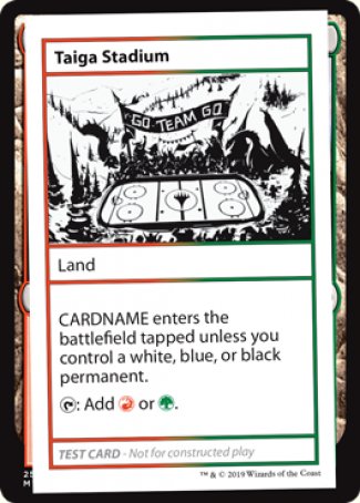 Taiga Stadium (2021 Edition) [Mystery Booster Playtest Cards] | Galaxy Games LLC