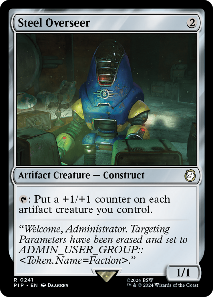 Steel Overseer [Fallout] | Galaxy Games LLC