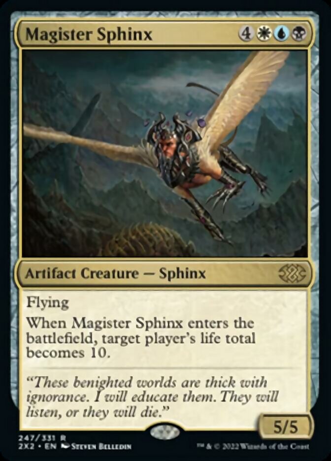 Magister Sphinx [Double Masters 2022] | Galaxy Games LLC