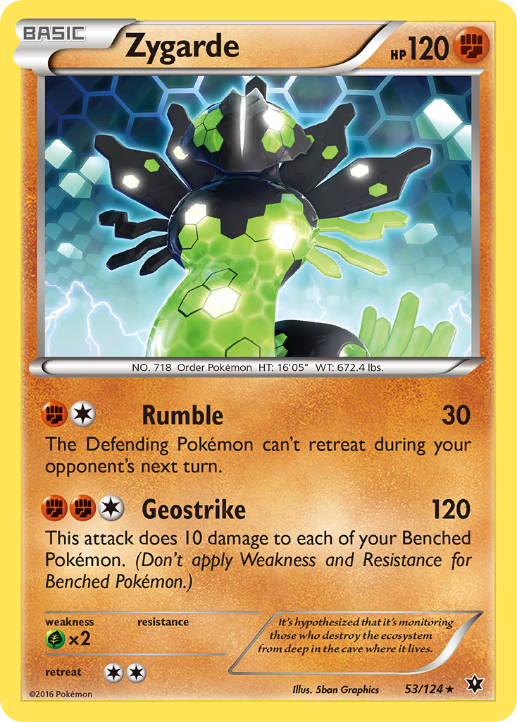 Zygarde (53/124) [XY: Fates Collide] | Galaxy Games LLC