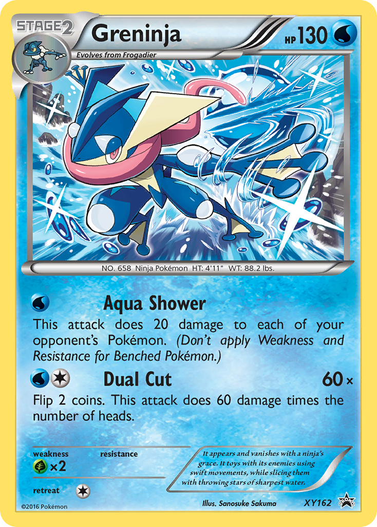 Greninja (XY162) [XY: Black Star Promos] | Galaxy Games LLC