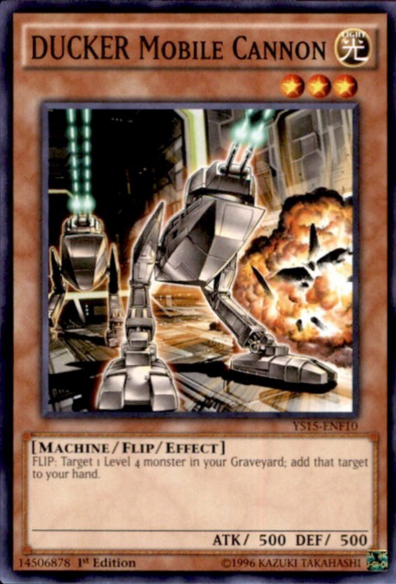 DUCKER Mobile Cannon [YS15-ENF10] Common | Galaxy Games LLC