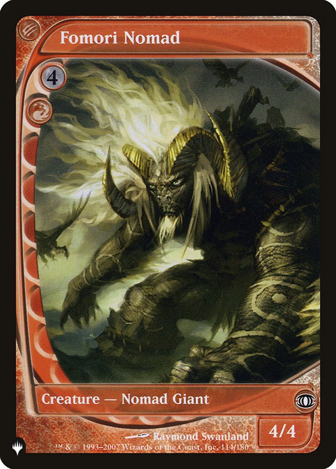 Fomori Nomad [The List] | Galaxy Games LLC