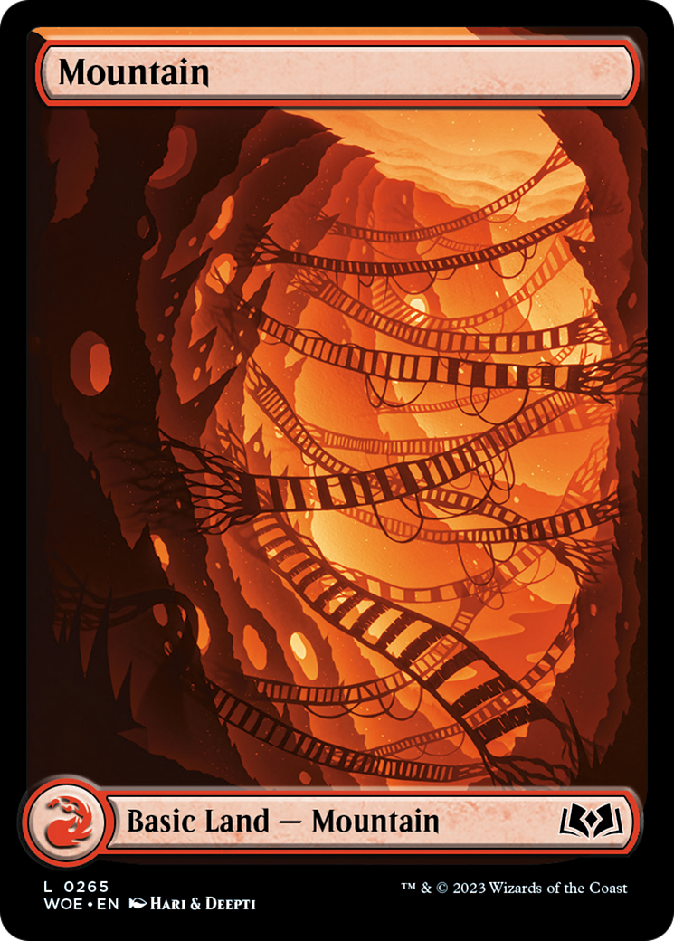 Mountain (265) (Full-Art) [Wilds of Eldraine] | Galaxy Games LLC