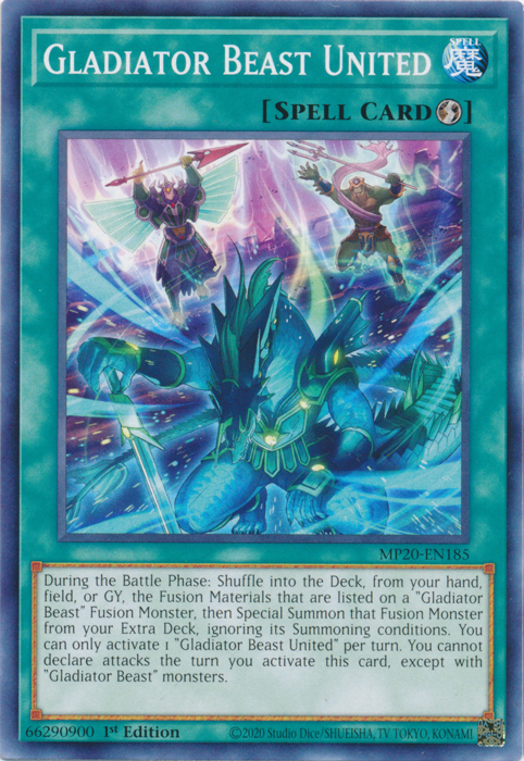 Gladiator Beast United [MP20-EN185] Common | Galaxy Games LLC