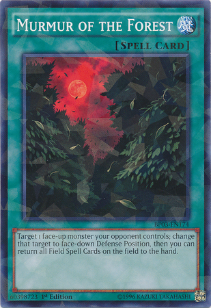 Murmur of the Forest [BP03-EN174] Shatterfoil Rare | Galaxy Games LLC