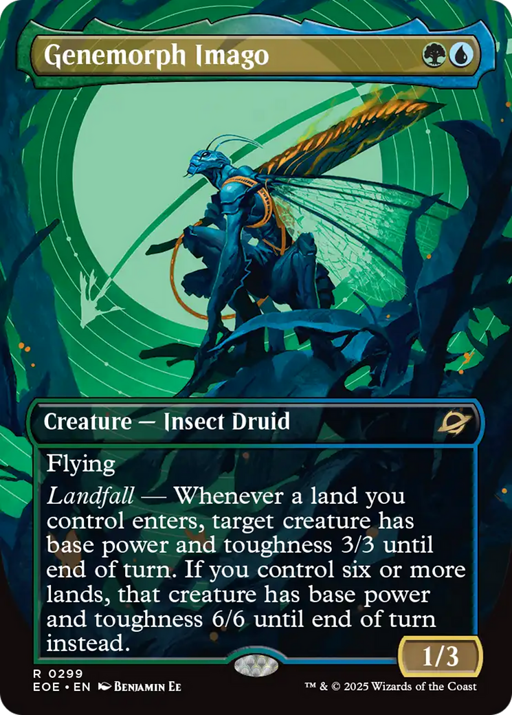 Genemorph Imago (Borderless) [Edge of Eternities] | Galaxy Games LLC