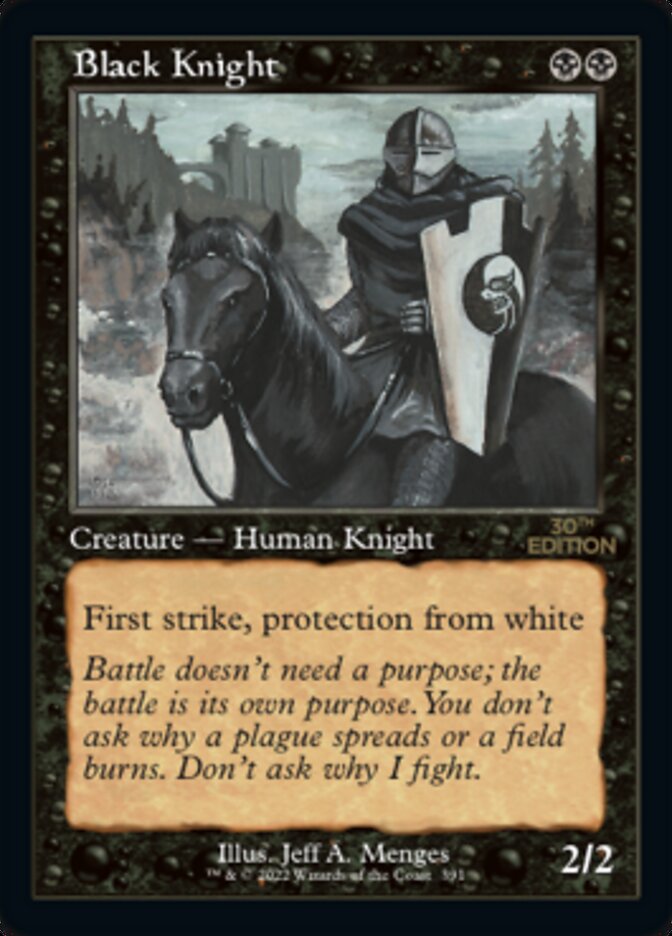 Black Knight (Retro) [30th Anniversary Edition] | Galaxy Games LLC