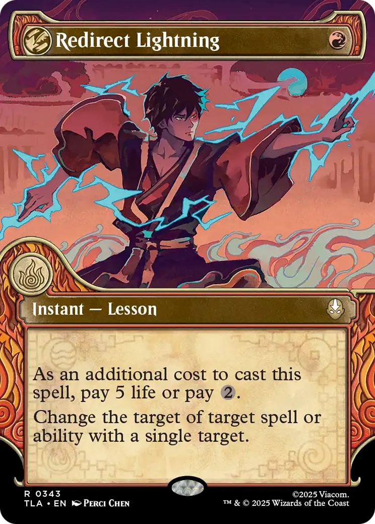 Redirect Lightning (Showcase) [Avatar: The Last Airbender] | Galaxy Games LLC