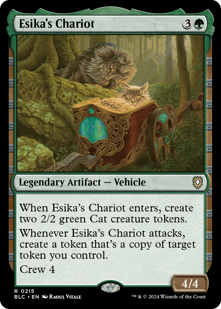 Esika's Chariot [Bloomburrow Commander] | Galaxy Games LLC