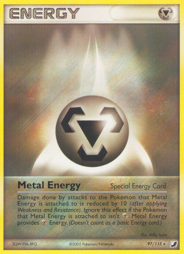 Metal Energy (97/115) [EX: Unseen Forces] | Galaxy Games LLC