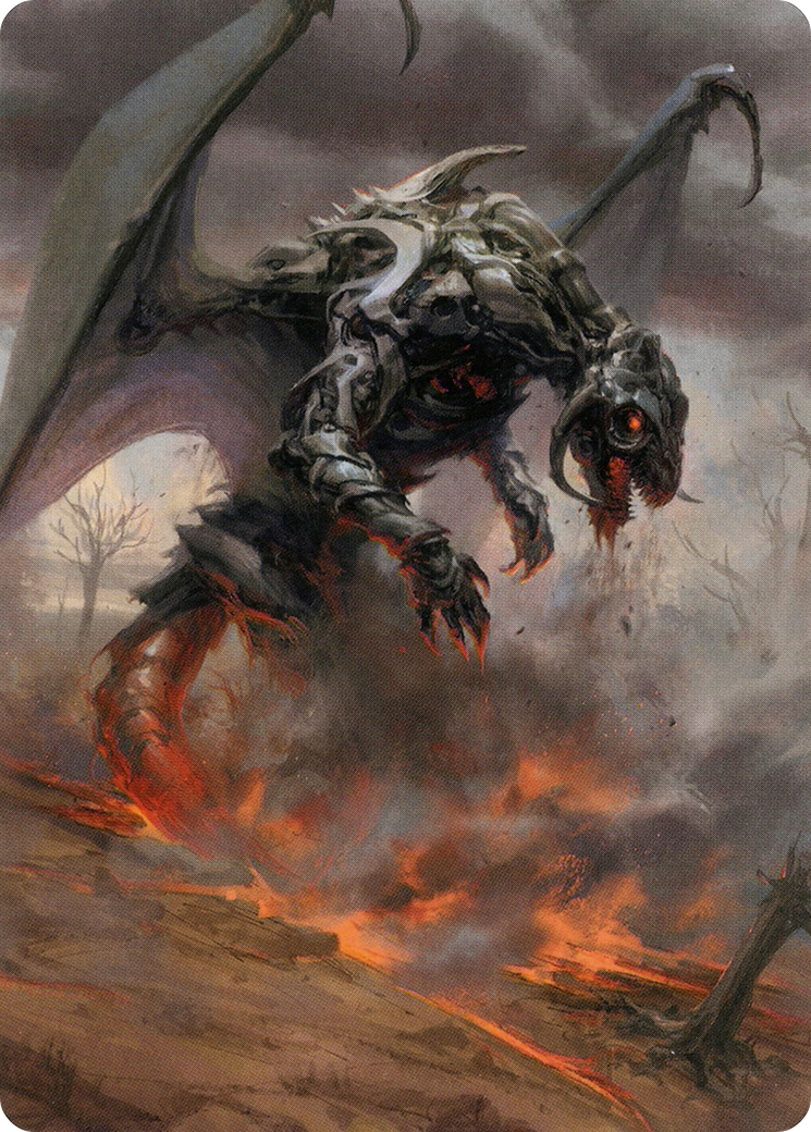 Scion of Draco Art Card [Modern Horizons 2 Art Series] | Galaxy Games LLC