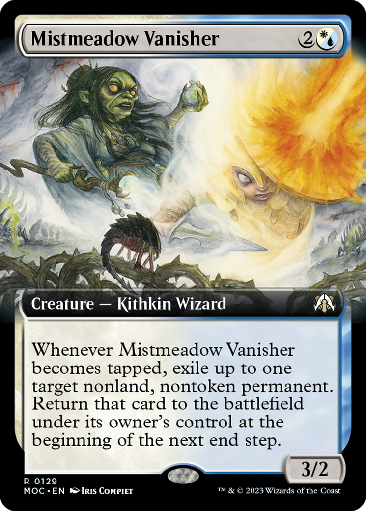 Mistmeadow Vanisher (Extended Art) [March of the Machine Commander] | Galaxy Games LLC