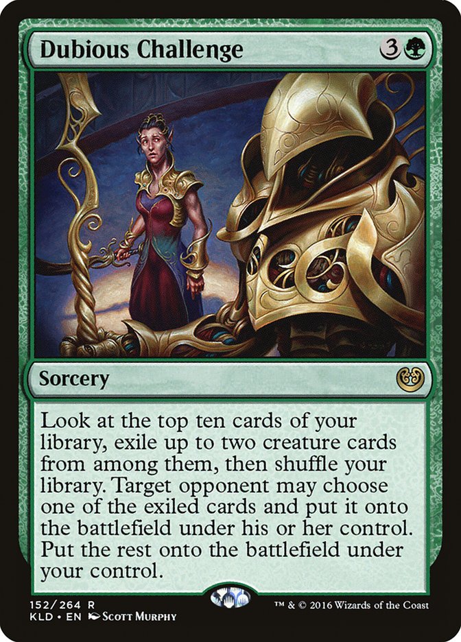 Dubious Challenge [Kaladesh] | Galaxy Games LLC